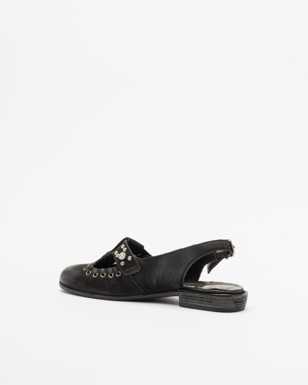 Sapato aberto atrás A.S.98 C30105 Preto - 353-C30105-01