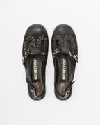 Sapato aberto atrás A.S.98 C30105 Preto - 353-C30105-01