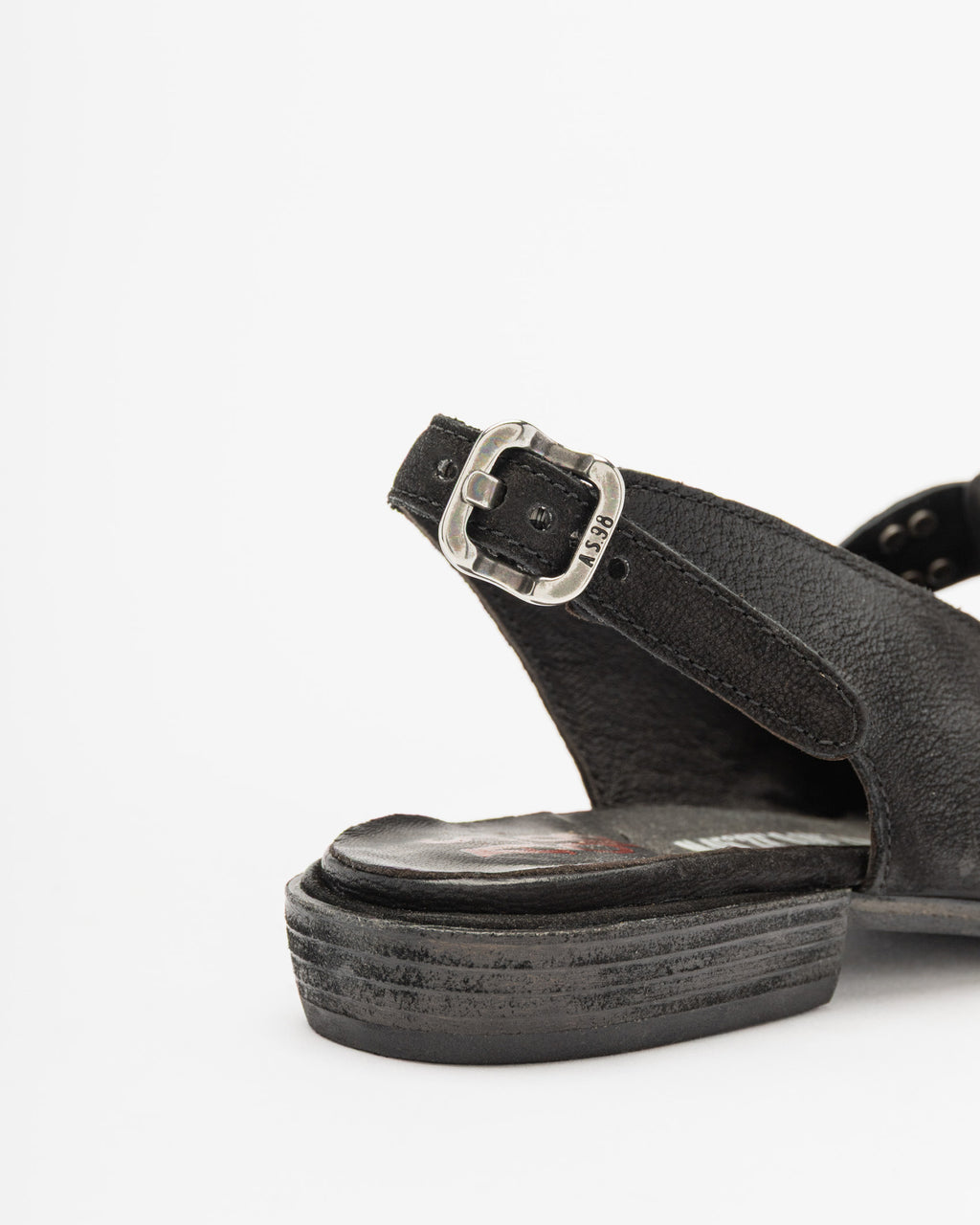 Sapato aberto atrás A.S.98 C30105 Preto - 353-C30105-01