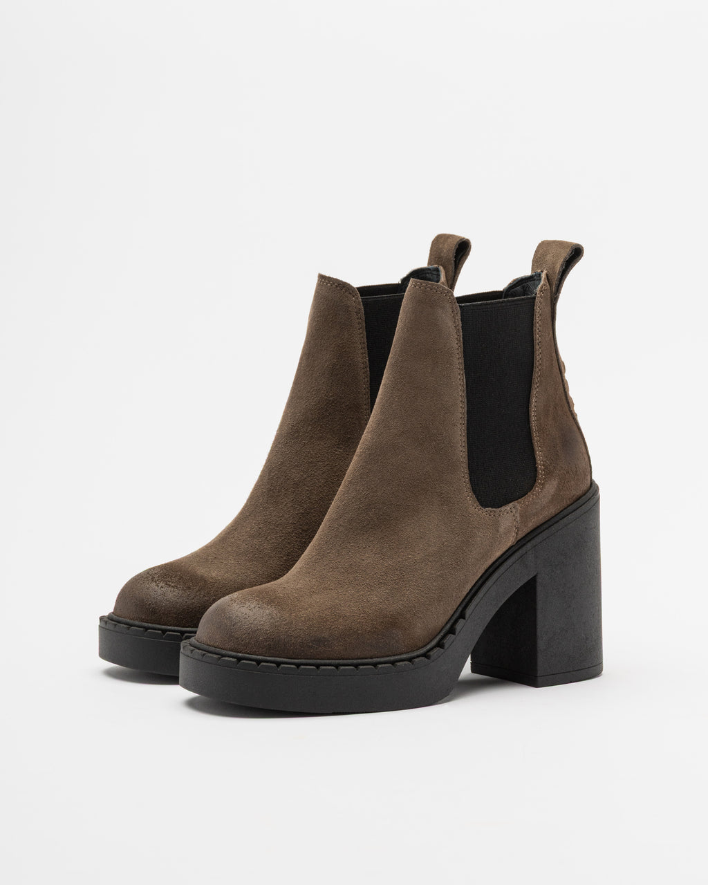 Botins Chelsea Dropp PF507 Taupe
