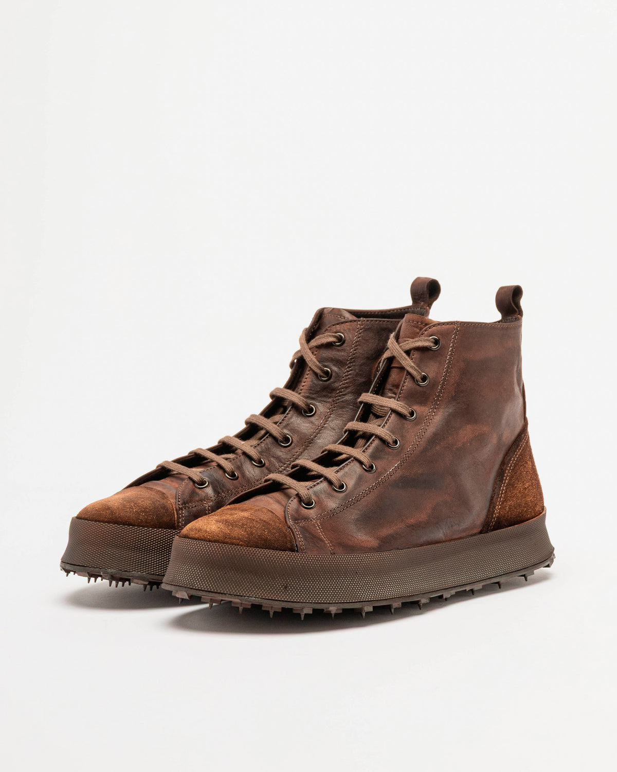 Shoto 51799 Brown high-top sneakers