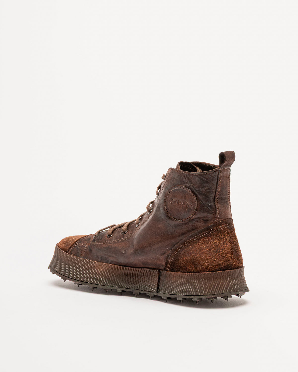 Shoto 51799 Brown high-top sneakers