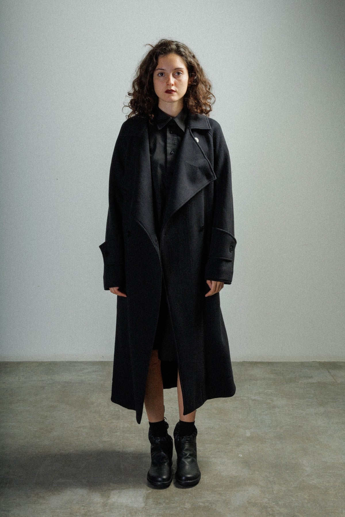Sobretudo comprido Ixos K23I10118 Preto - 432-10118-01