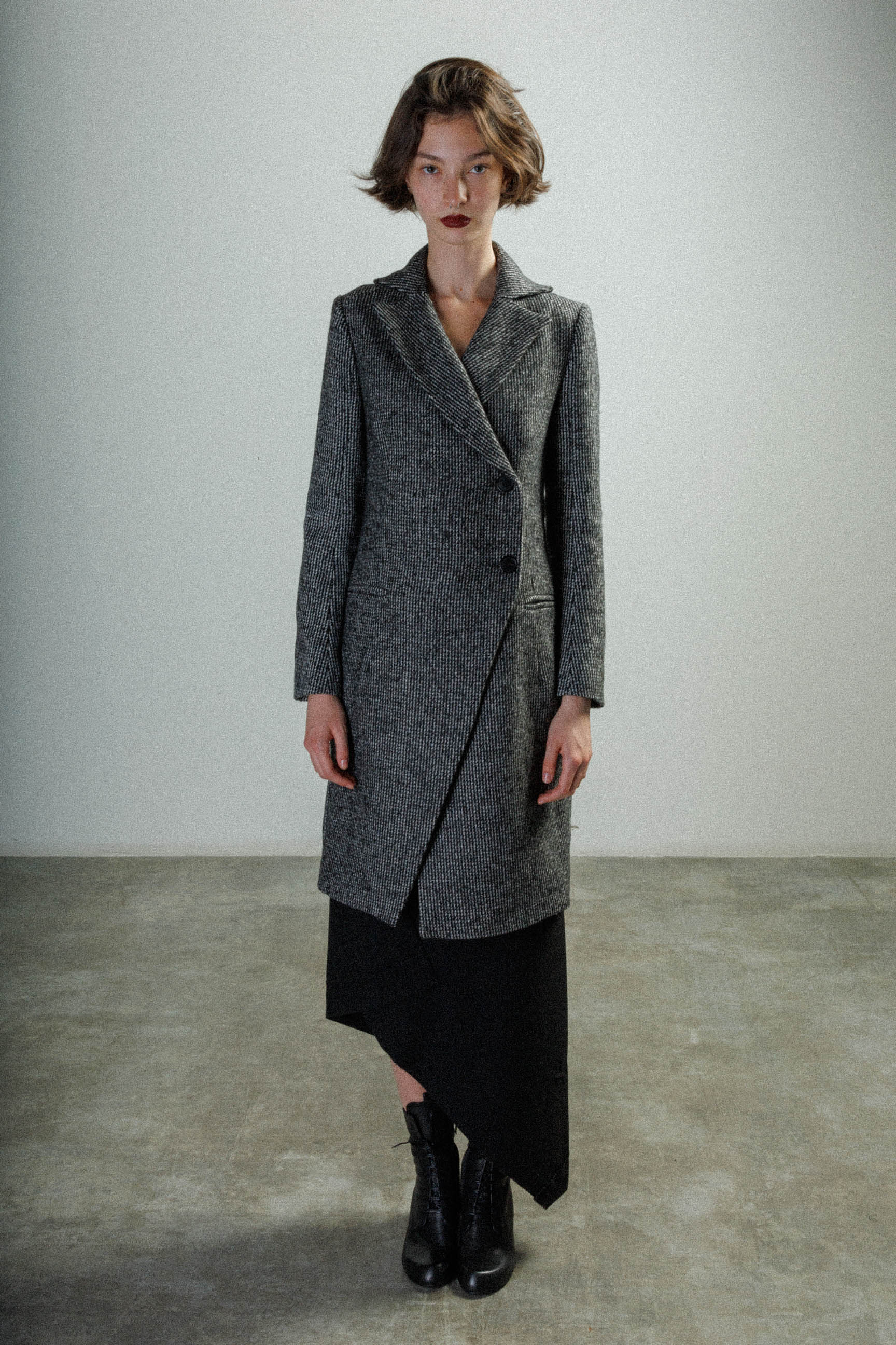 Casaco comprido Ixos K23I10121 Preto - 432-10121-01