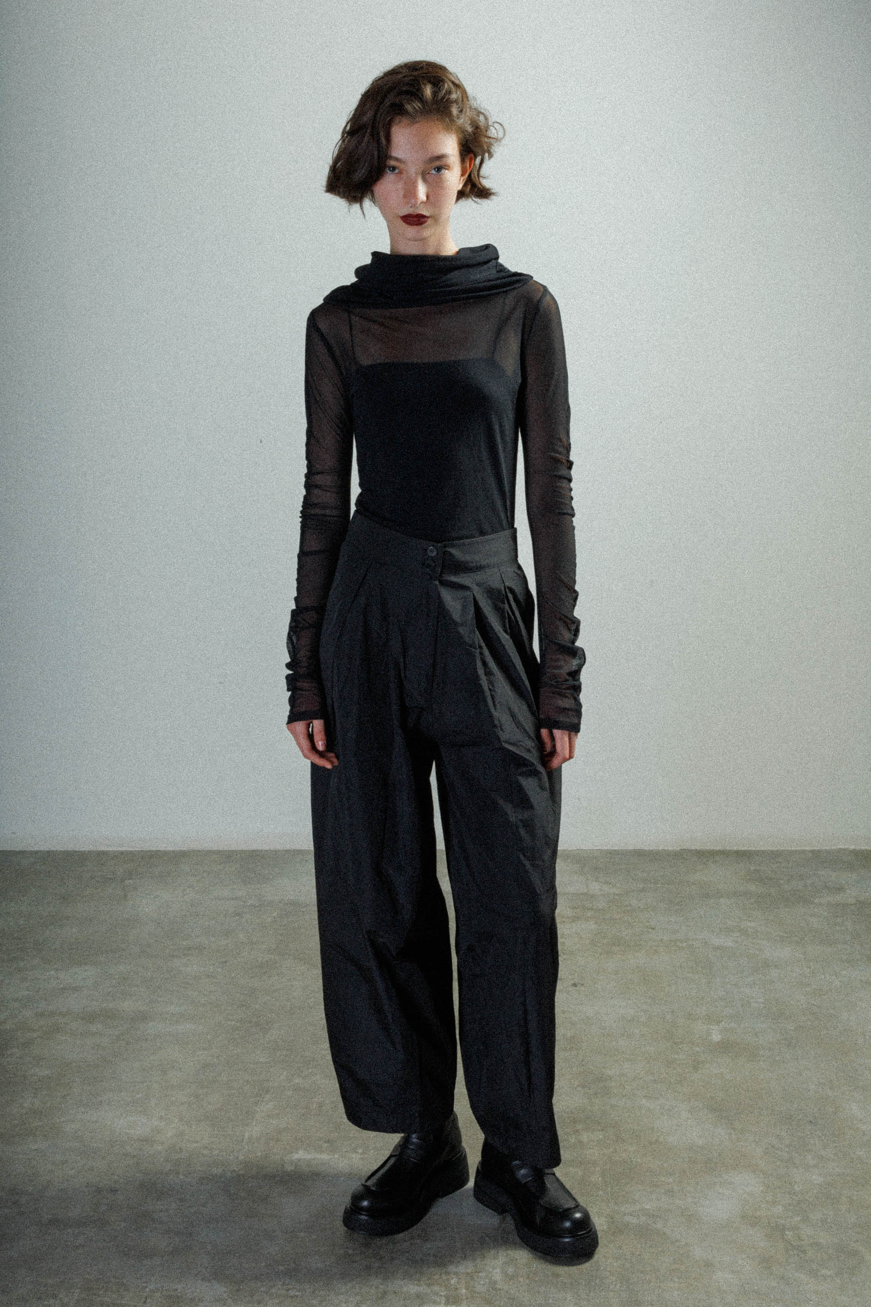 Camisola gola alta Malloni M23I25575 Preto - 432-25575-01