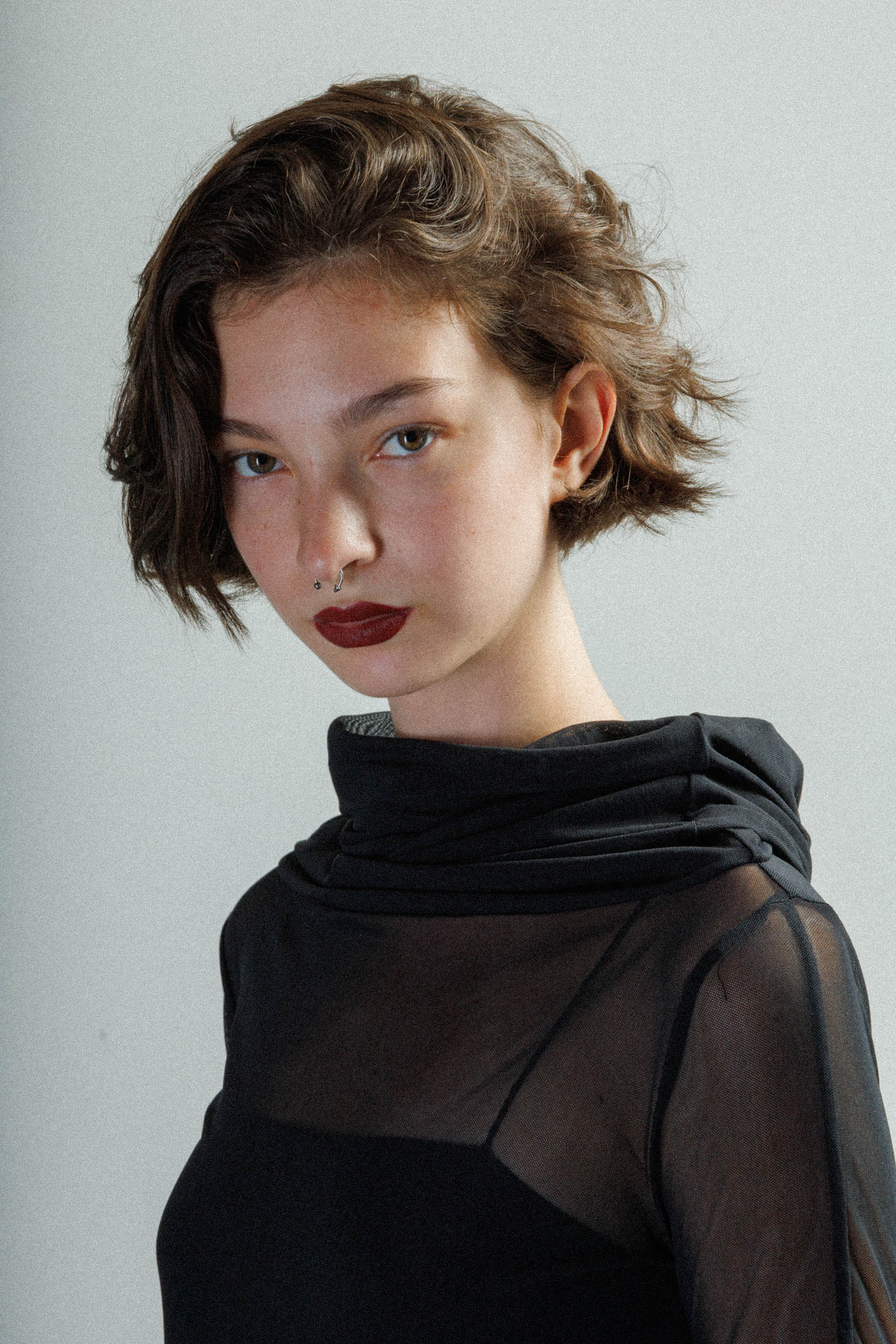 Camisola gola alta Malloni M23I25575 Preto - 432-25575-01