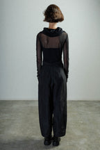 Camisola gola alta Malloni M23I25575 Preto - 432-25575-01