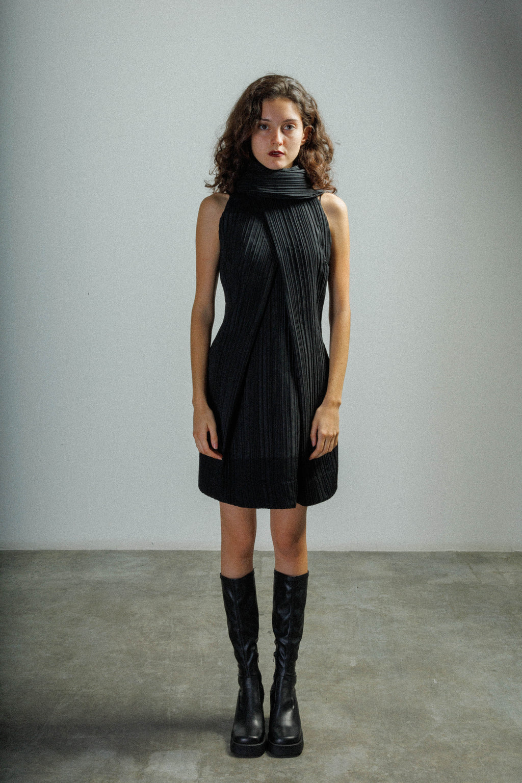 Vestido Malloni M23I40771 Preto - 432-40771-01