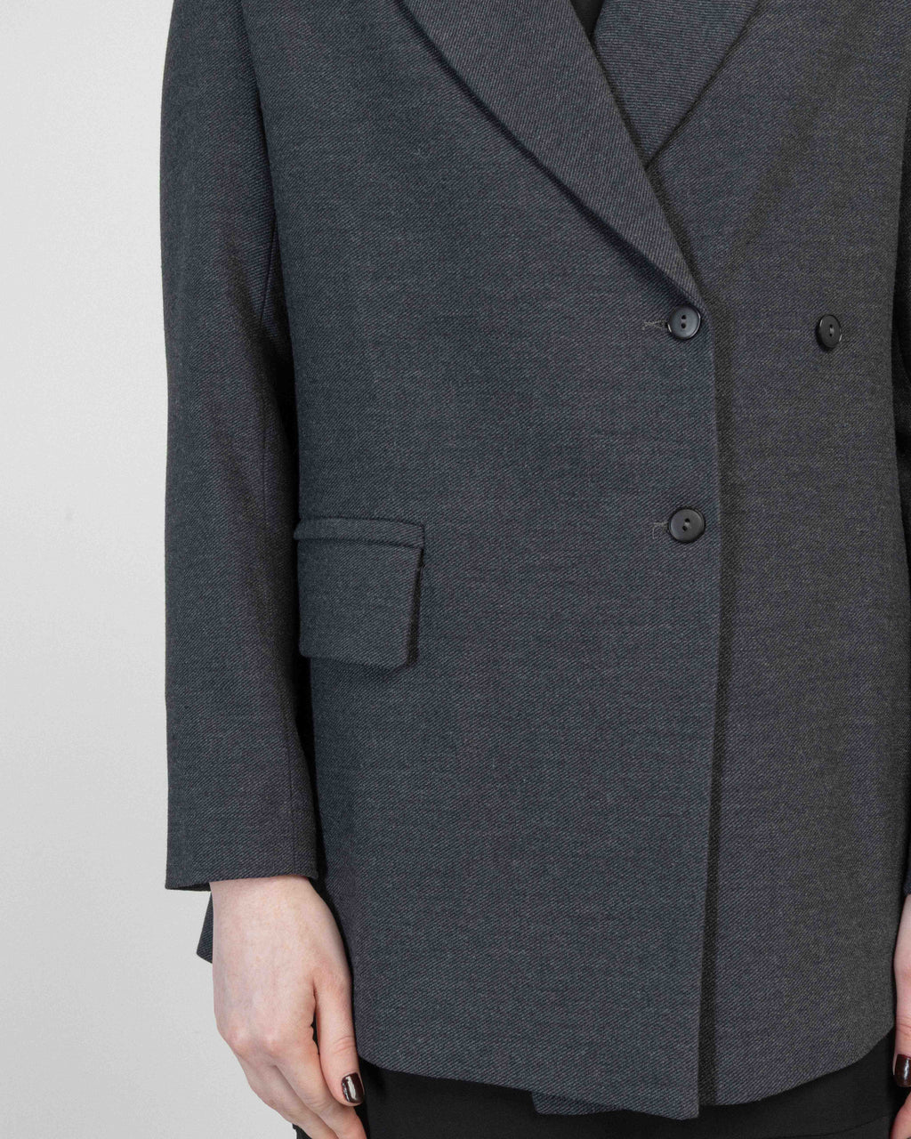 Blazer Ixos K23I50149 Cinza - 432-50149-08