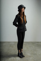 Blazer Malloni M22I50363 Preto - 432-50363-01