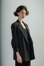 Blazer Malloni M23I50369 Preto - 432-50369-01