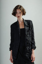 Blazer Malloni M23I50380 Preto - 432-50380-01