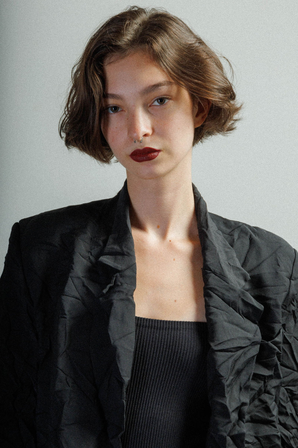 Blazer Malloni M23I50380 Preto - 432-50380-01