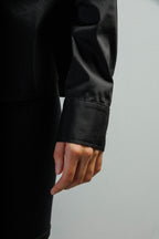 Camisa Malloni M22I60408 Preto - 432-60408-01