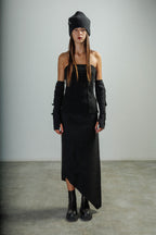 Saia midi Ixos K23I80120 Preto - 432-80120-01