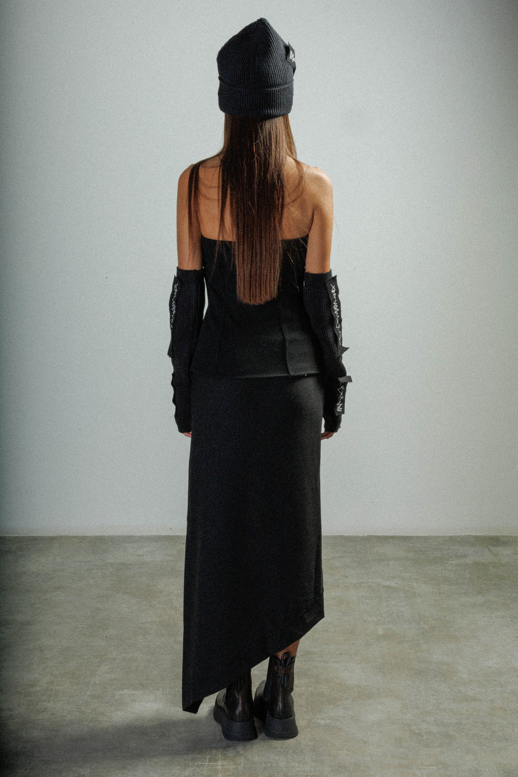 Saia midi Ixos K23I80120 Preto - 432-80120-01