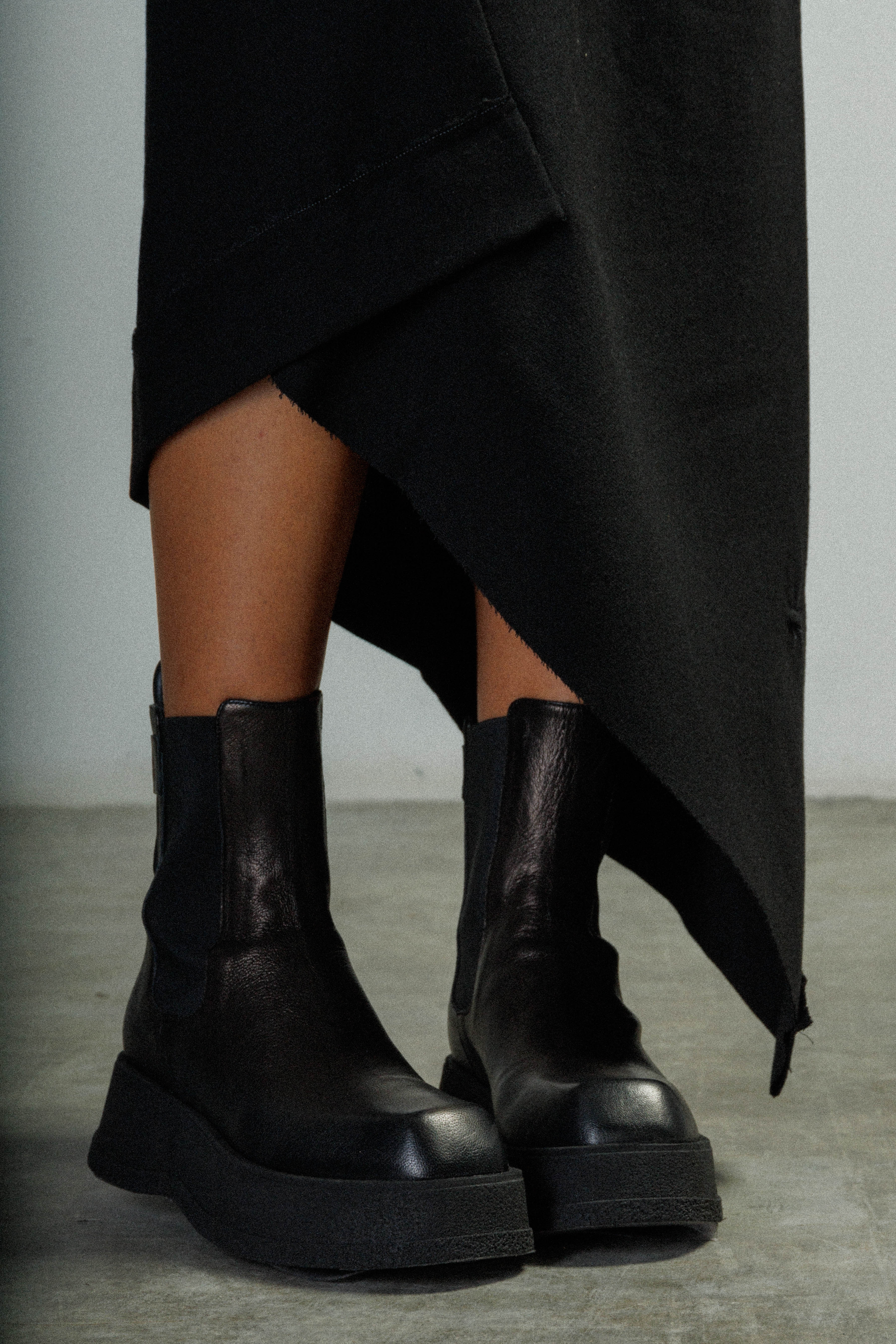 Saia midi Ixos K23I80120 Preto - 432-80120-01