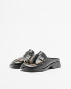 Black Camper Twins Clogs