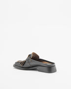 Black Camper Twins Clogs
