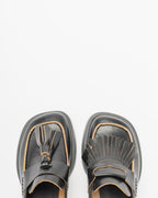 Black Camper Twins Clogs