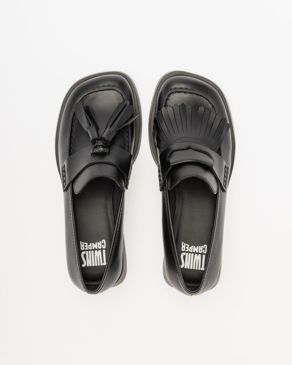 Camper TWINS Black Loafers