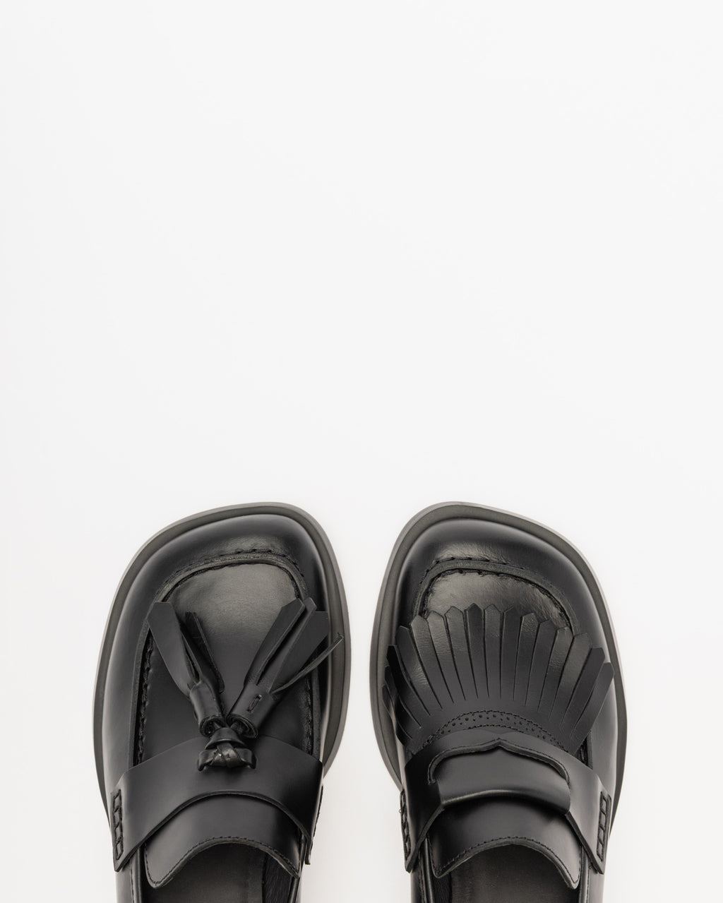 Camper TWINS Black Loafers