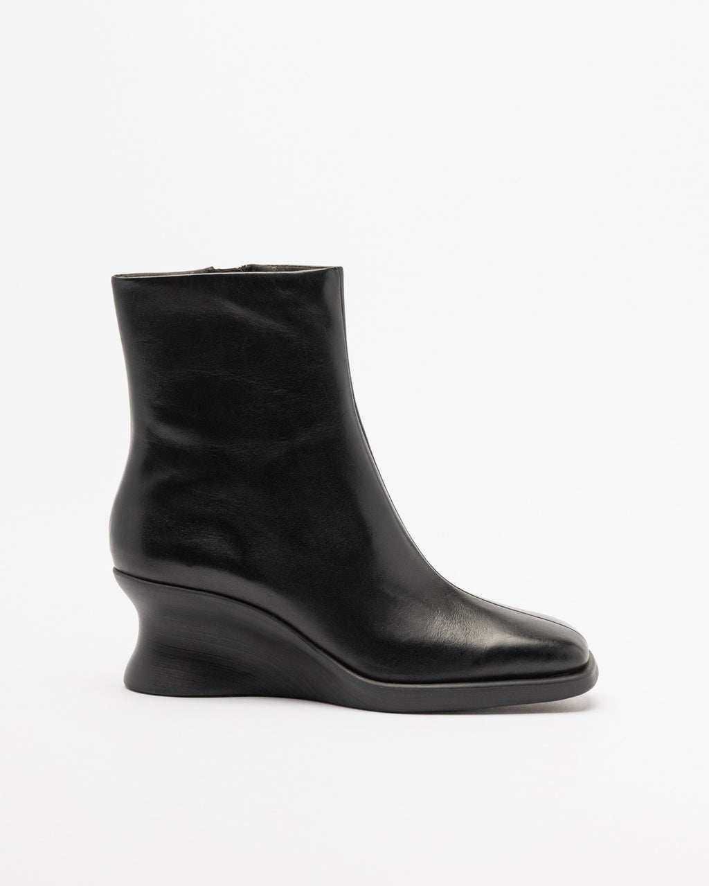 Camper Louise Black Ankle Boots