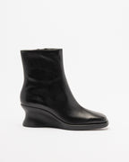 Camper Louise Black Ankle Boots