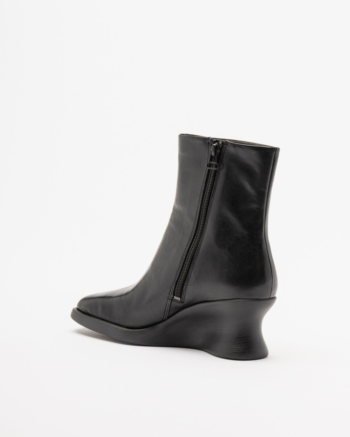Camper Louise Black Ankle Boots