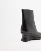 Camper Louise Black Ankle Boots