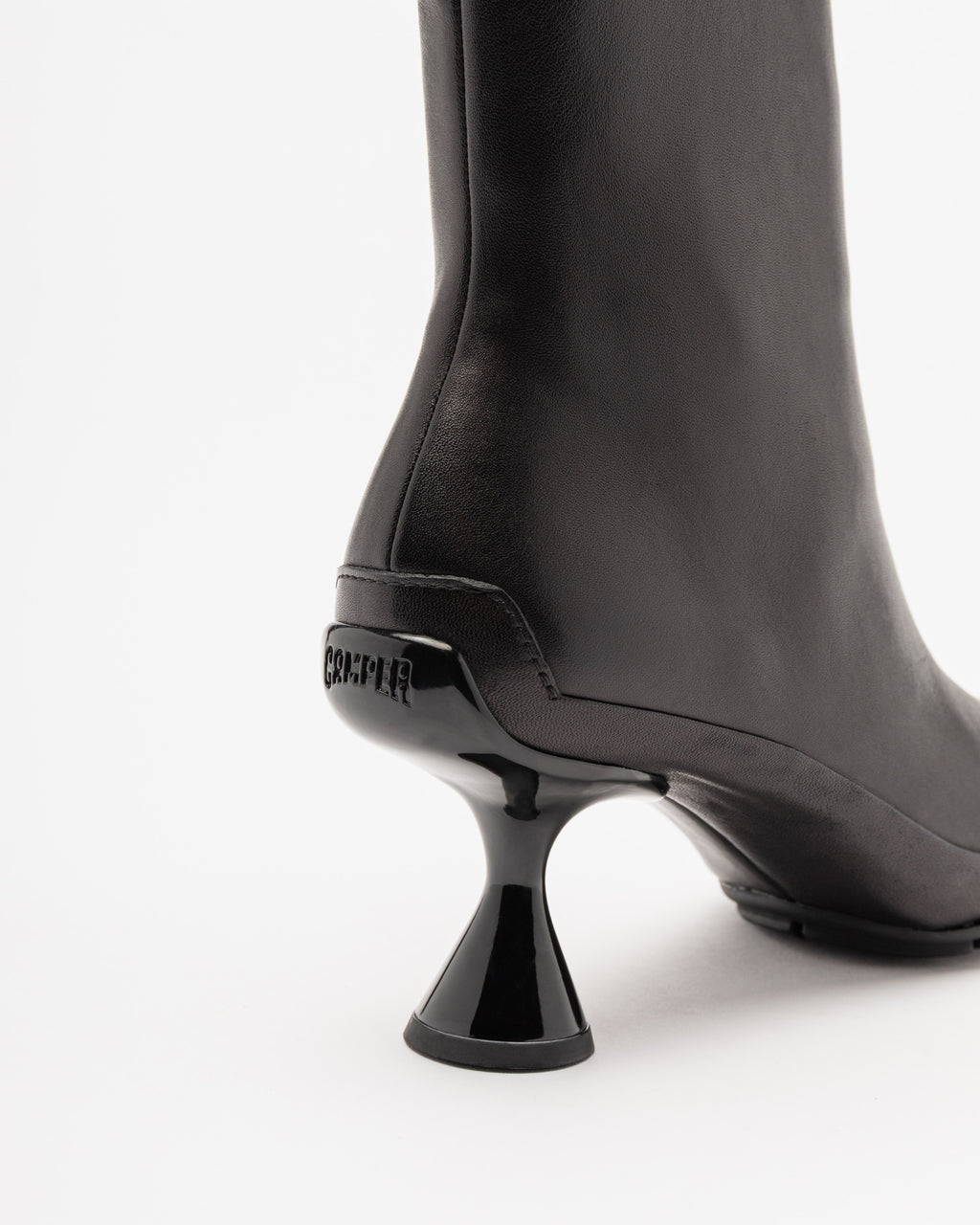 Camper RightLeft Ankle Boots Black