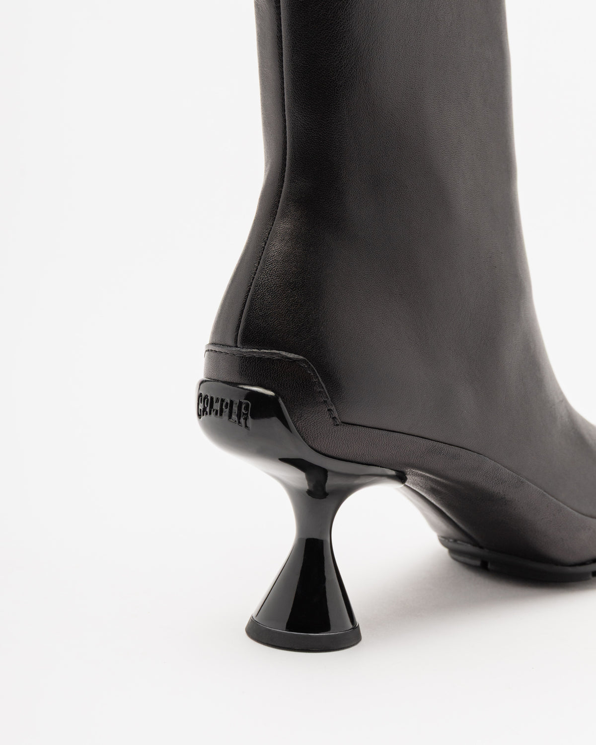 Camper RightLeft Ankle Boots Black