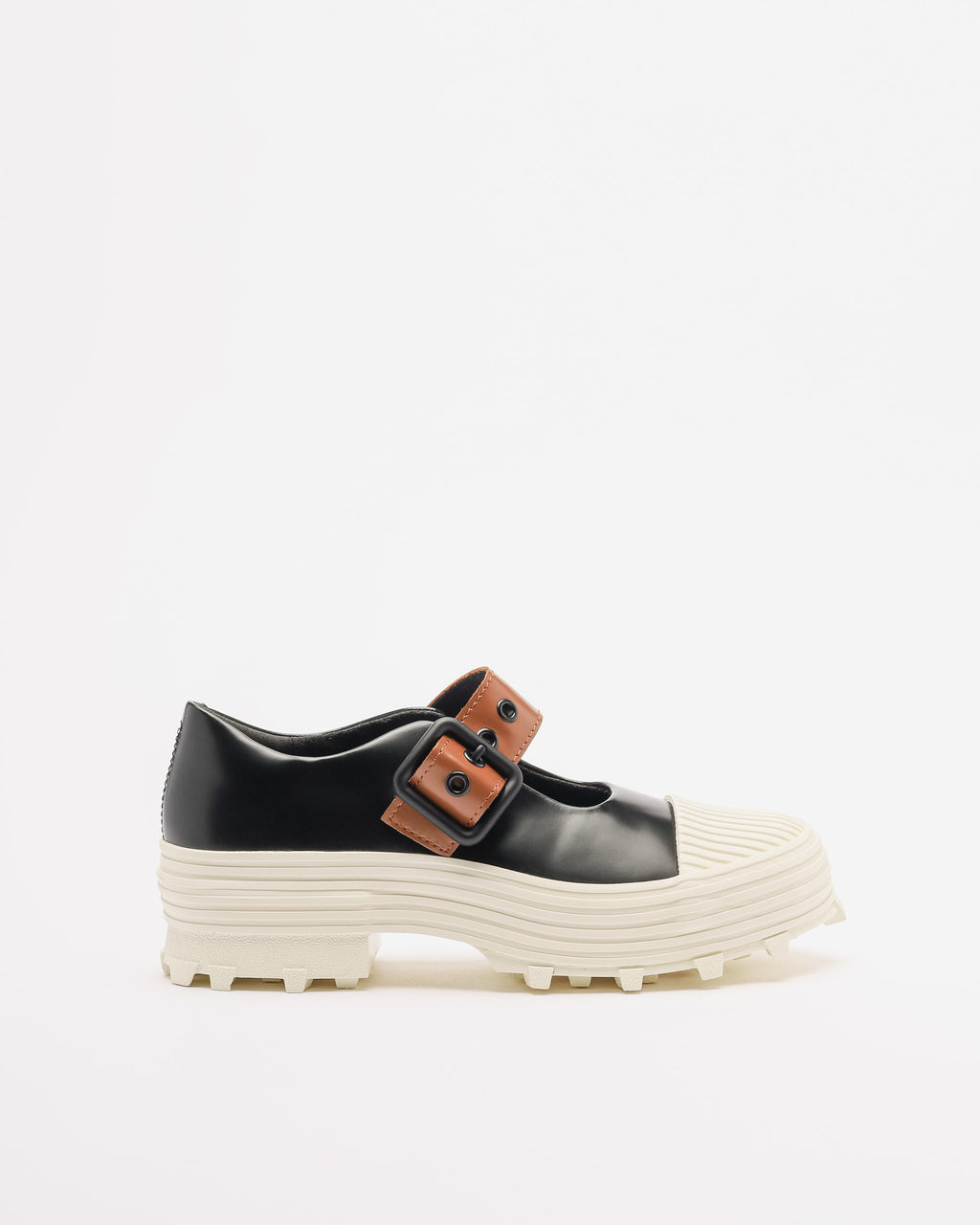 Sapatos Camper Lab Traktori Preto/Branco - 48-A500022-25