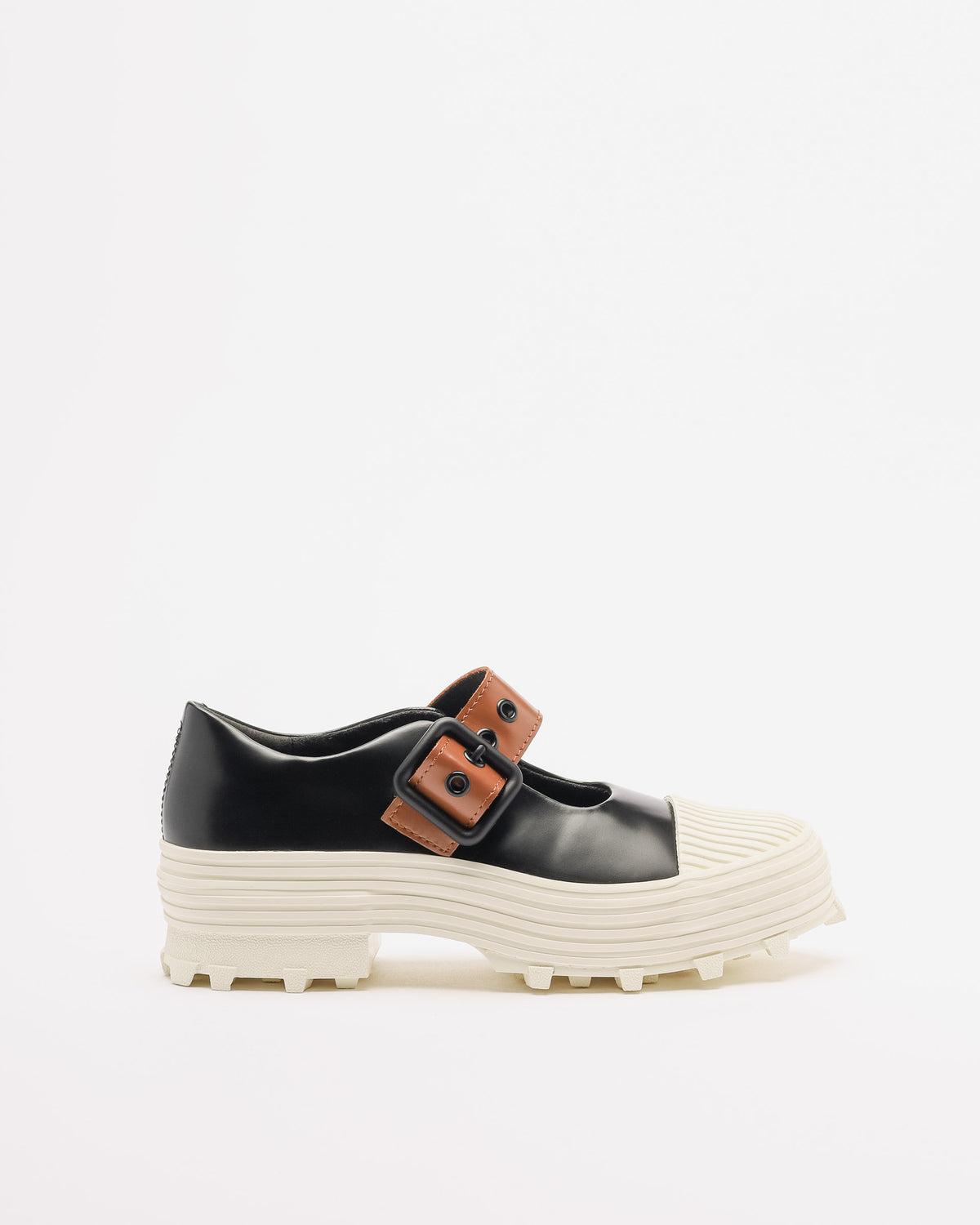 Sapatos Camper Lab Traktori Preto/Branco - 48-A500022-25