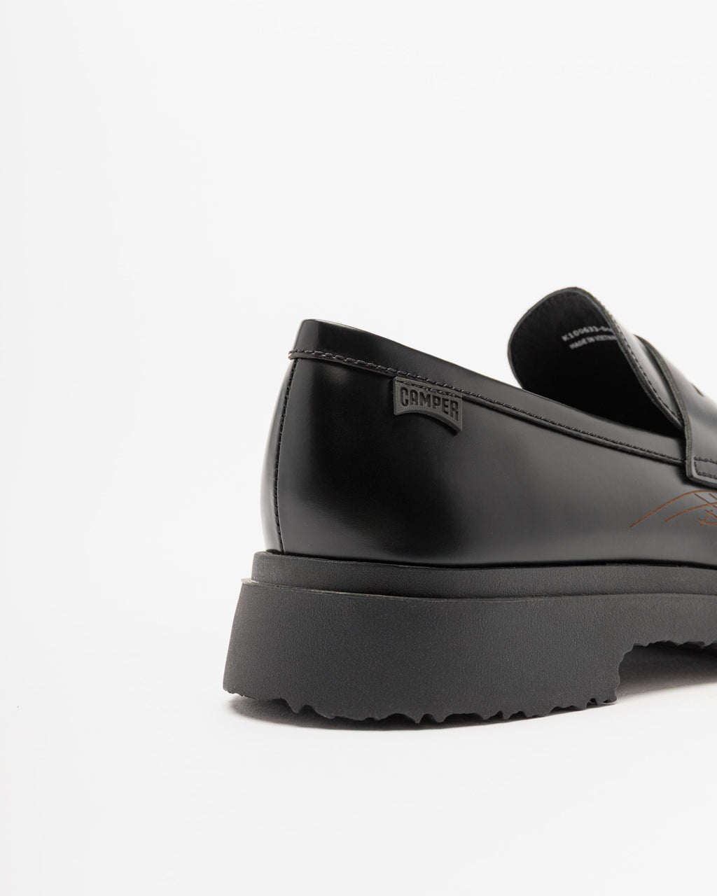 Loafers Camper Walden Preto - 48-K100633-01