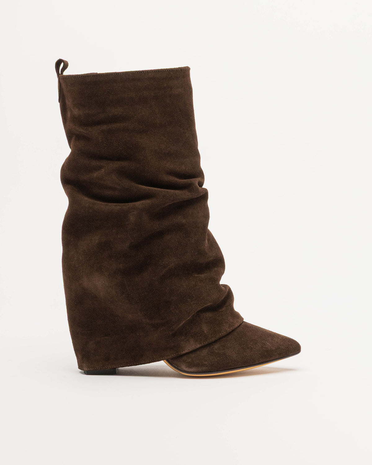 Botas Prof LUANA2327 Castanho Escuro