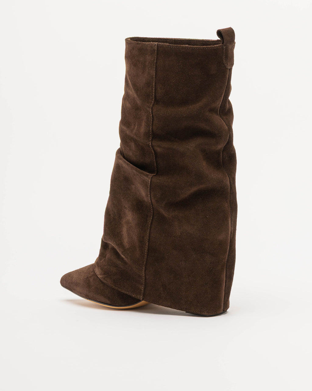 Botas Prof LUANA2327 Castanho Escuro
