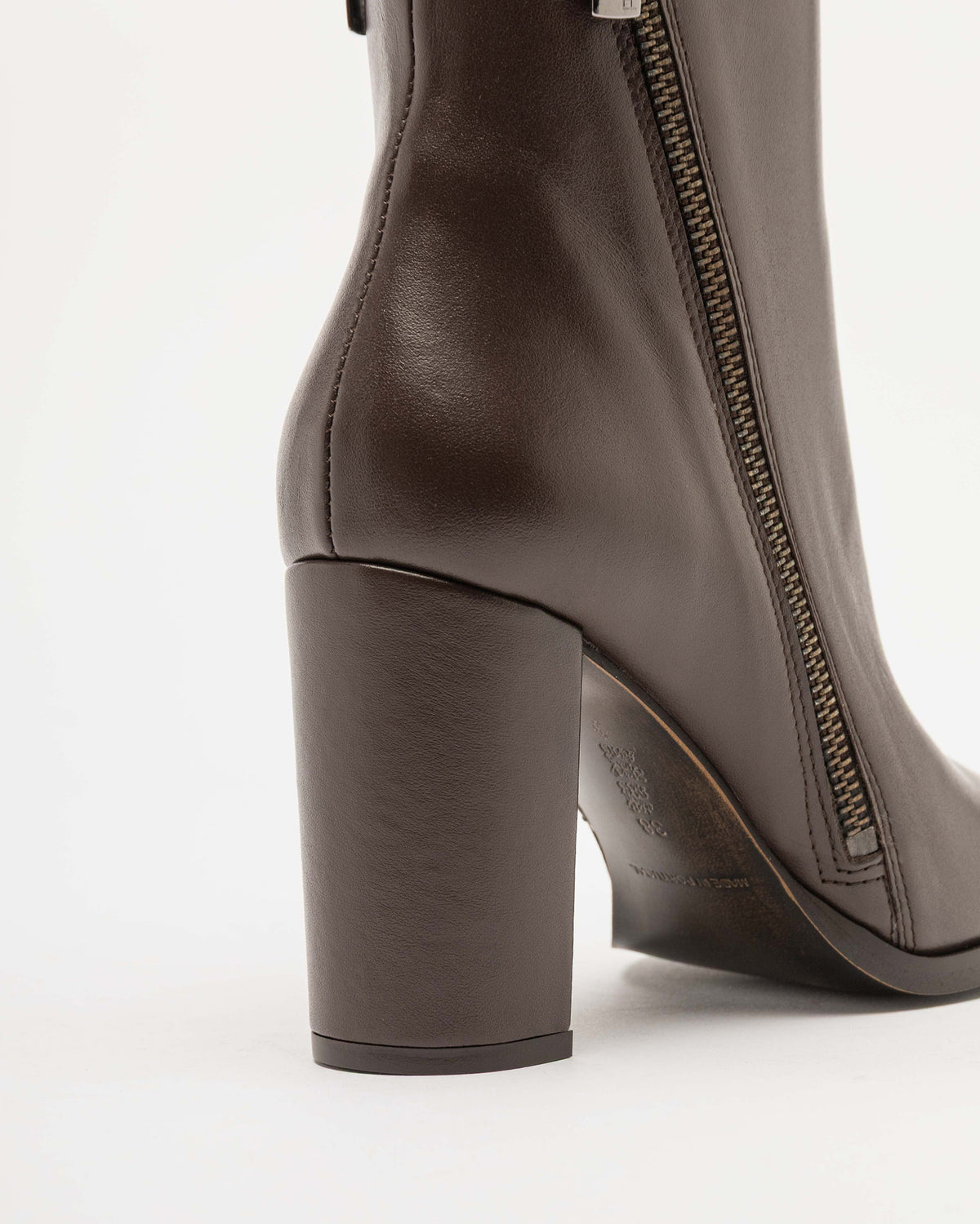 Botins Prof A48 Castanho Escuro