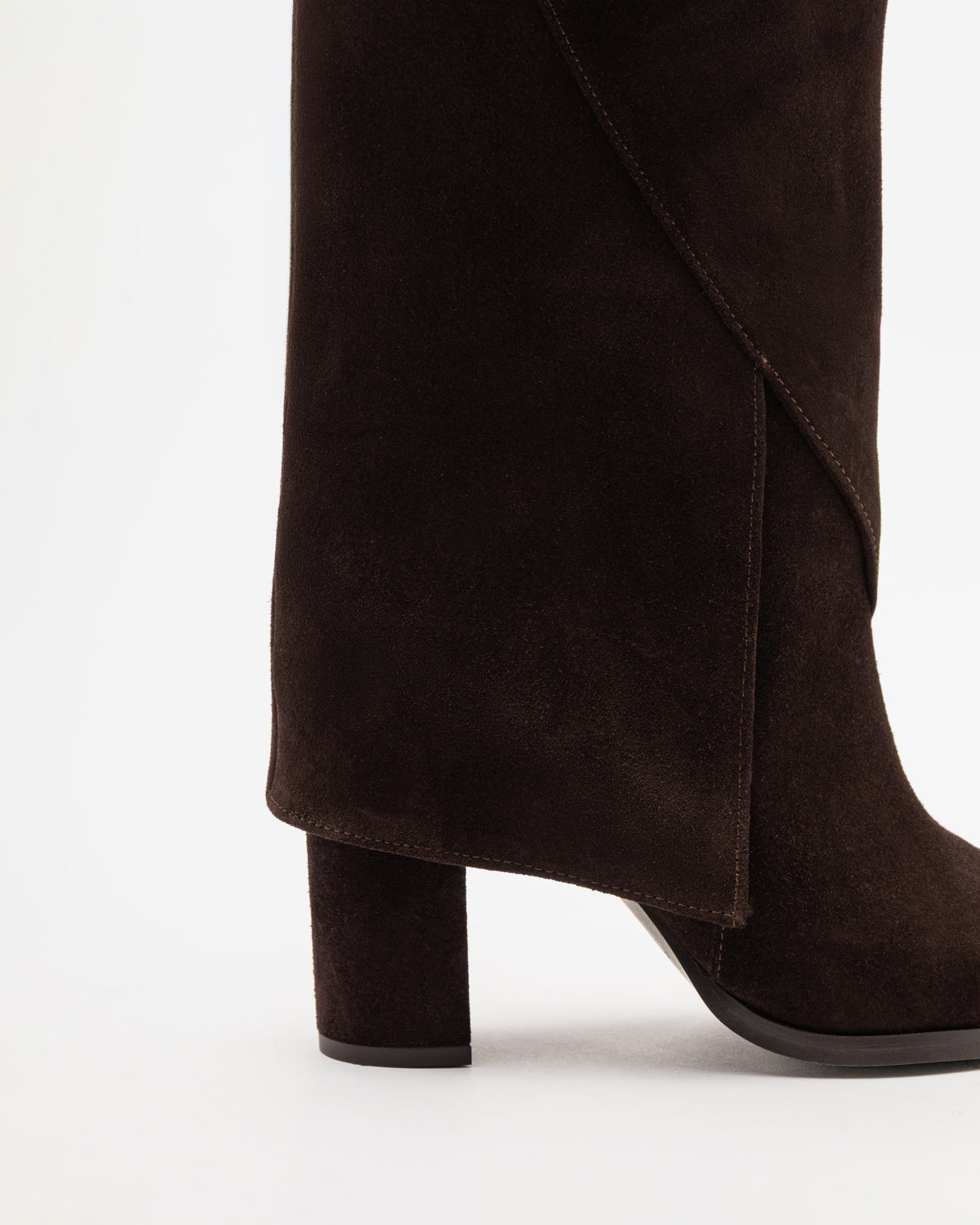 Botas de cano alto Prof A56 Castanho Escuro