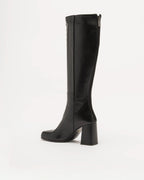 The Lab.yrinth A84 Black high-leg boots