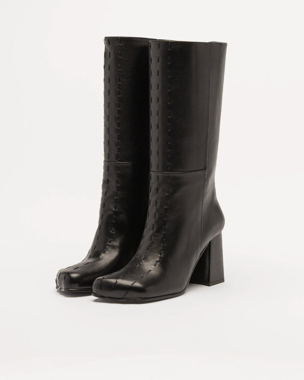 The Lab.yrinth A85 Mid-Calf Boots Black