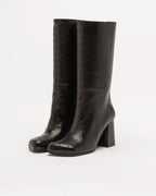 The Lab.yrinth A85 Mid-Calf Boots Black