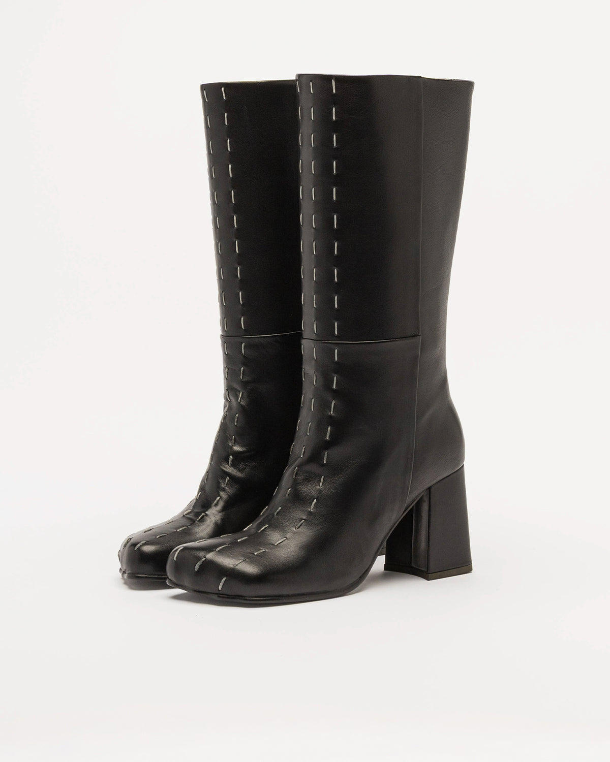 The Lab.yrinth A85 Mid-Calf Boots Black