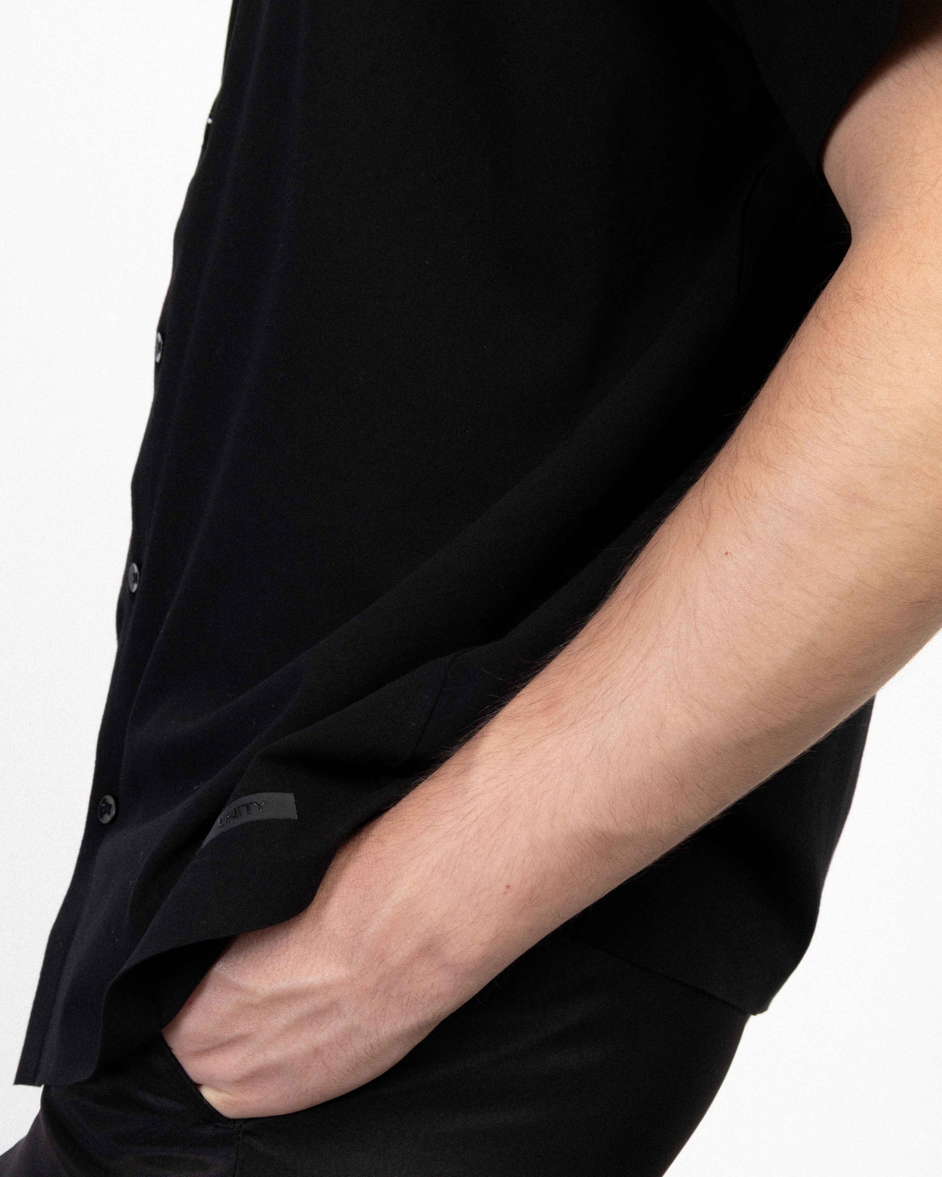 Camisa Unity ST-DAILYCREPE Preto - 515-DAILYC-01