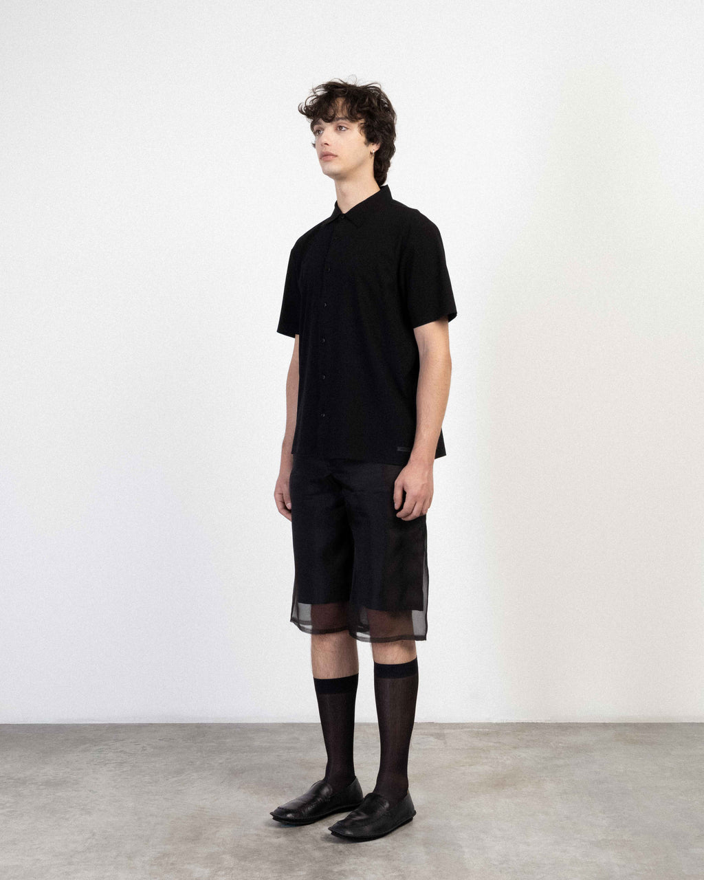 Camisa Unity ST-DAILYCREPE Preto - 515-DAILYC-01