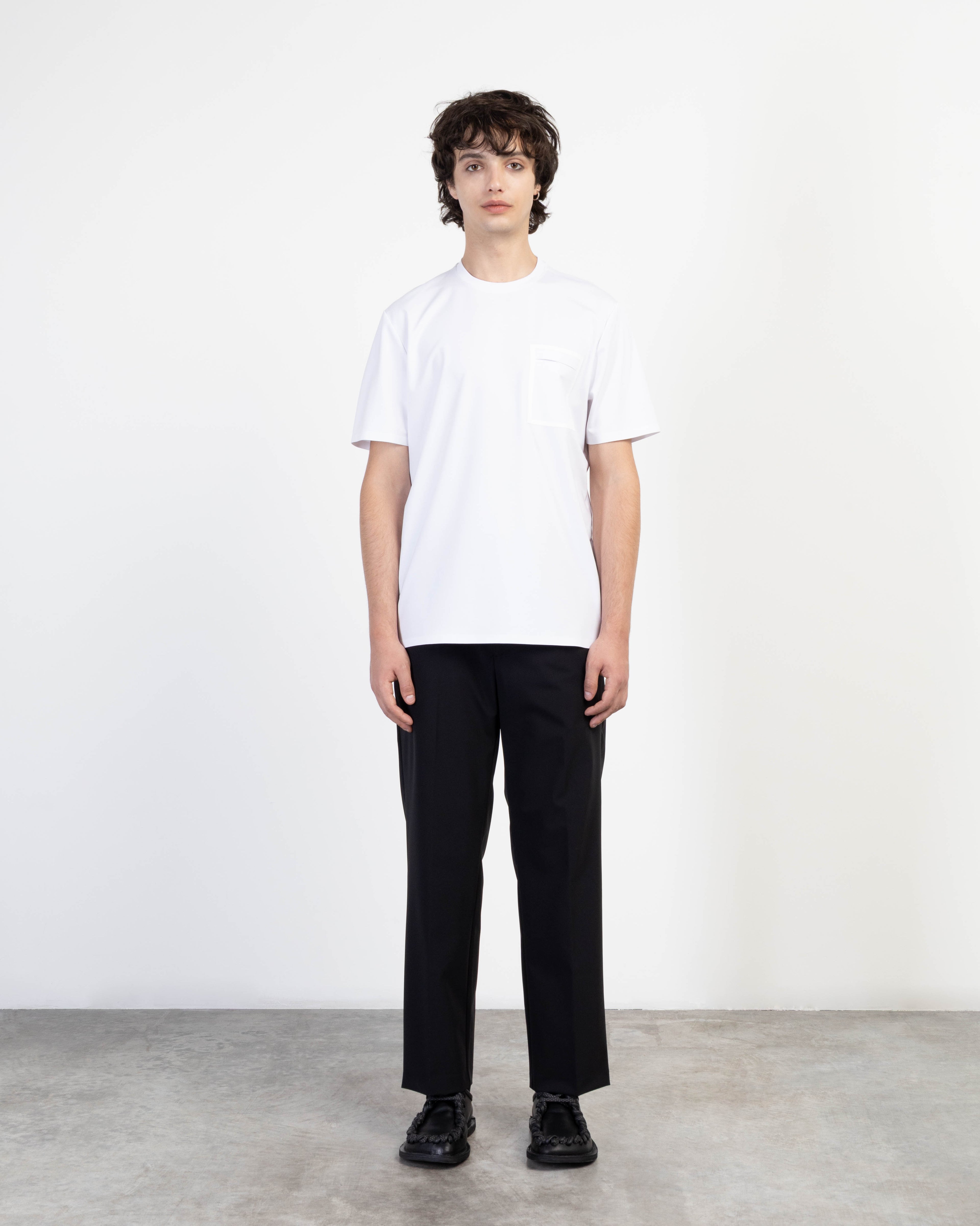 T-shirt Unity TS-POCKET Branco - 515-POCKET-00