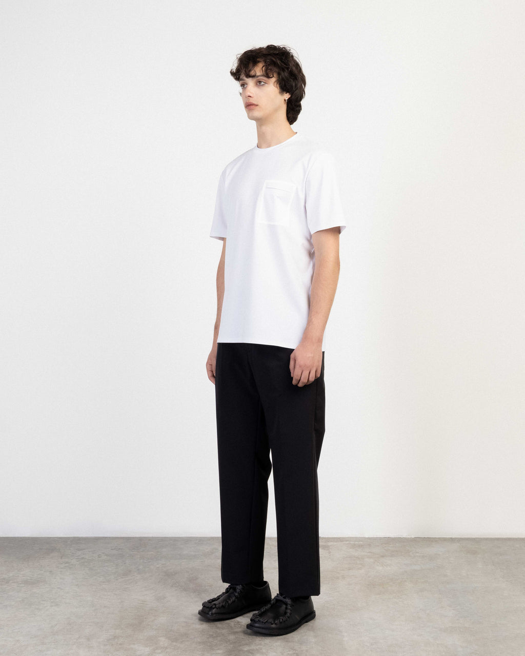 T-shirt Unity TS-POCKET Branco - 515-POCKET-00