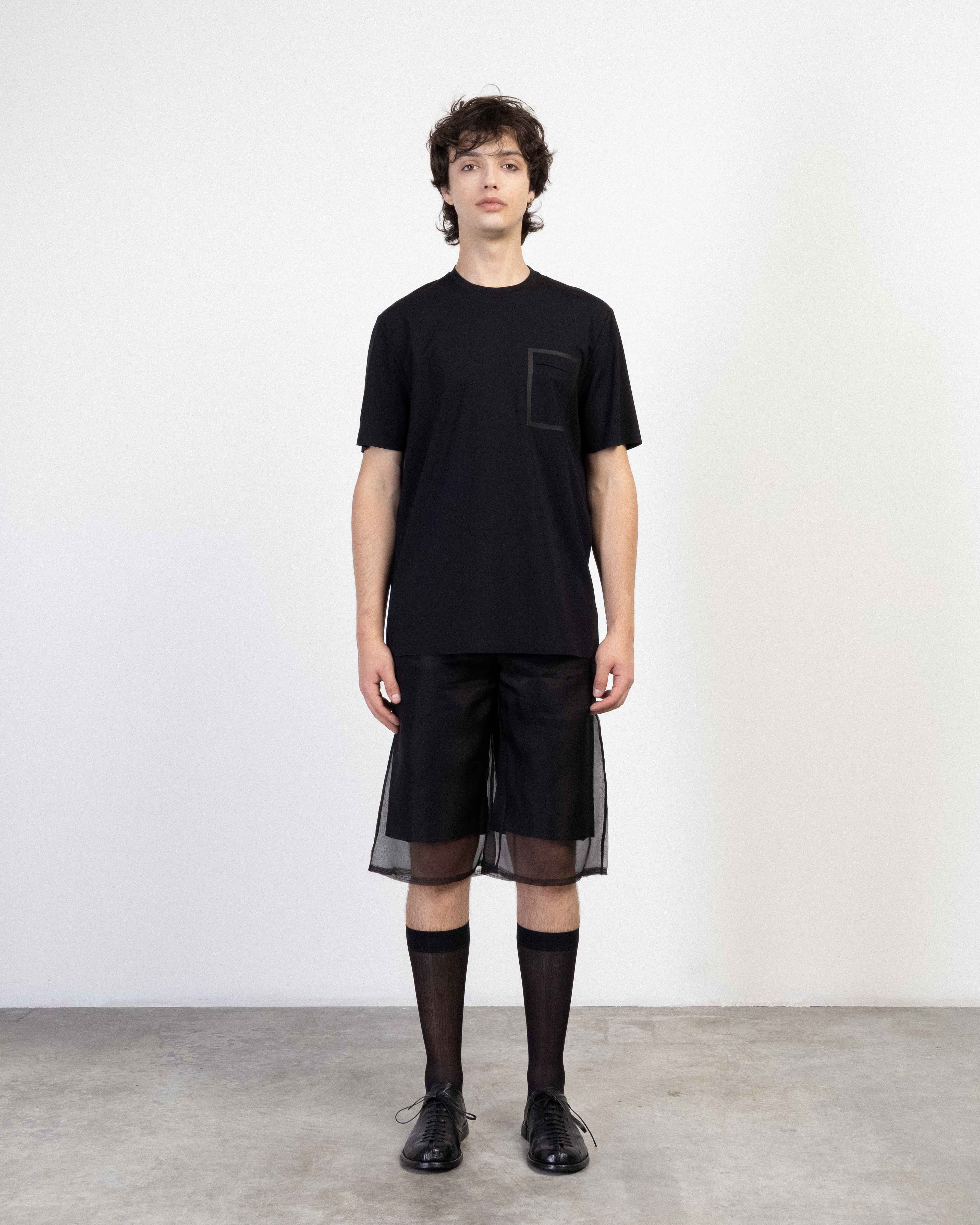 T-shirt Unity TS-POCKET Preto - 515-POCKET-01