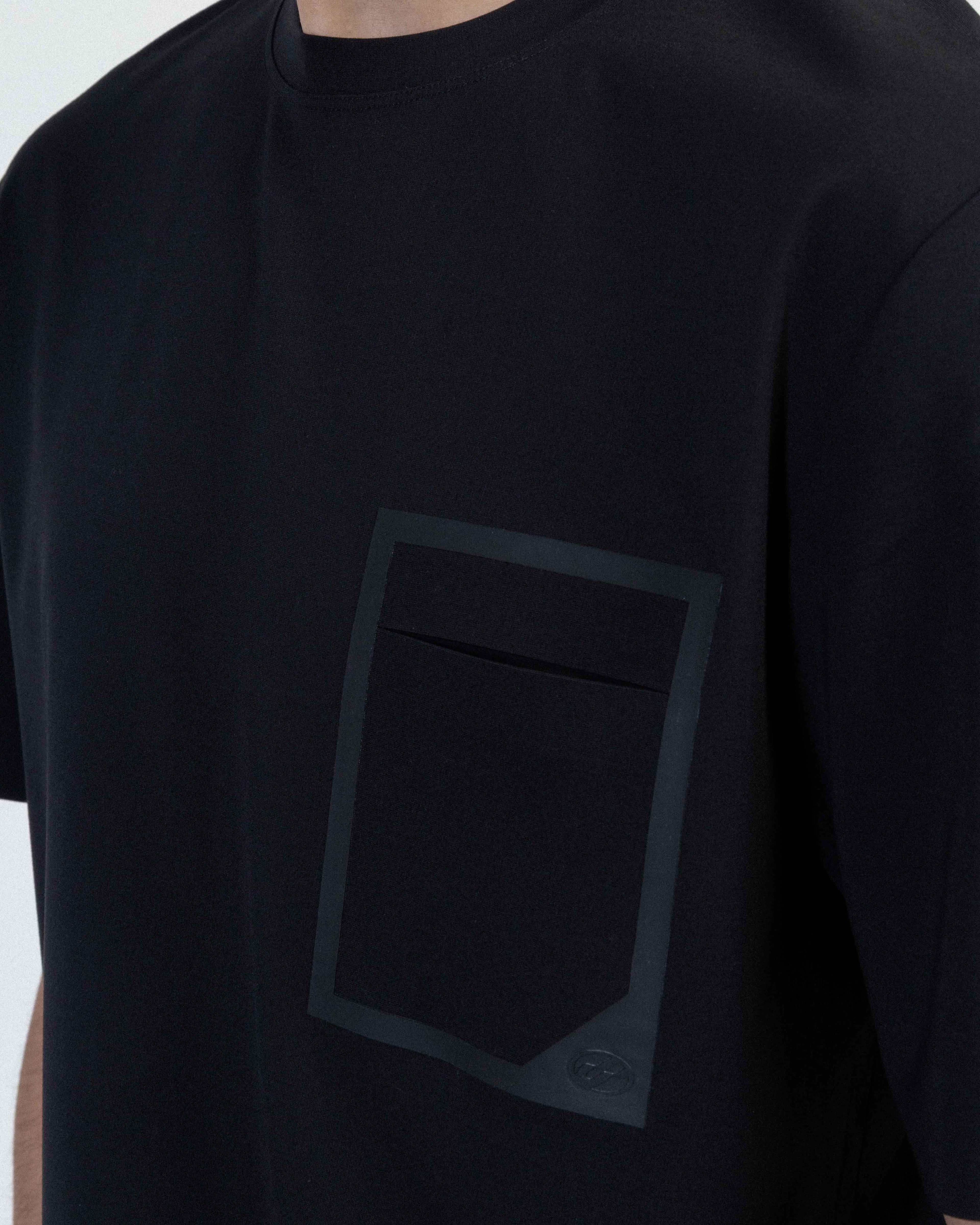 T-shirt Unity TS-POCKET Preto - 515-POCKET-01