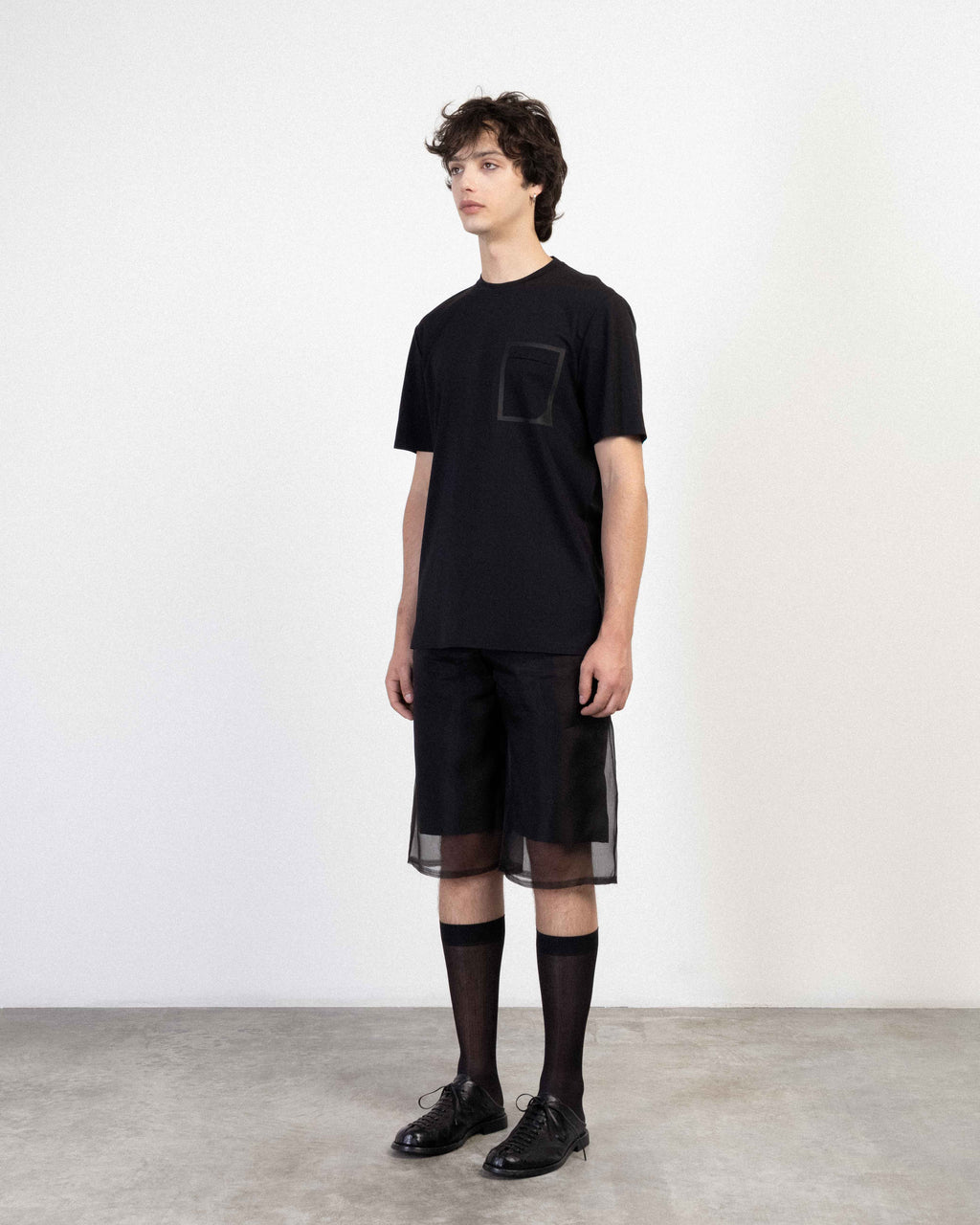 T-shirt Unity TS-POCKET Preto - 515-POCKET-01